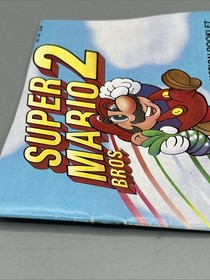 Super Mario Bros. 2 Instruction Manual Booklet Only Nintendo Nes Authentic