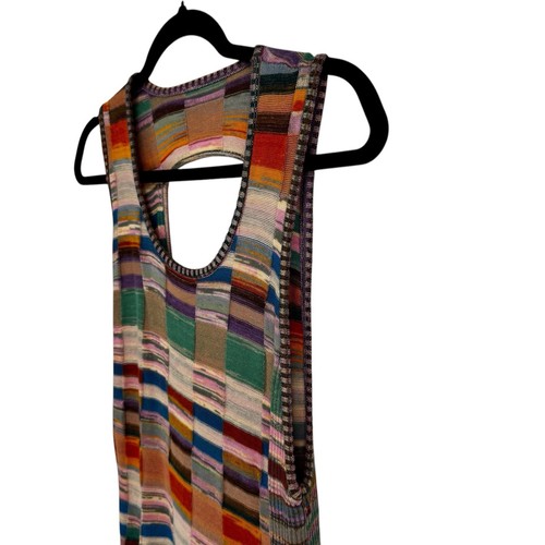 NWT Anthropologie Daily Practice Multi Color Block Sweater Dress Womens Large - Picture 9 of 9