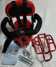 Rear Child Bike Seat Baby Kids Bicycle Chair Carrier Safety Toddler Back Seat