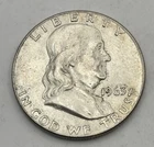 1963-D Franklin Half Dollar 90% Silver US Coin