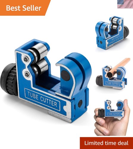 High-Quality 1/8" to 1 1/8" Mini Tubing Cutter for Copper, Brass, & Aluminum