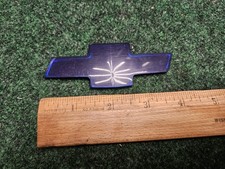 Oem Gm Chevrolet Bow Tie Blue Overlay Grille Grile Emblem Badge 4 5m3 Oem Gm Chevrolet Bow Tie Blue Overlay Grille Grile Emblem Badge 4 5m3