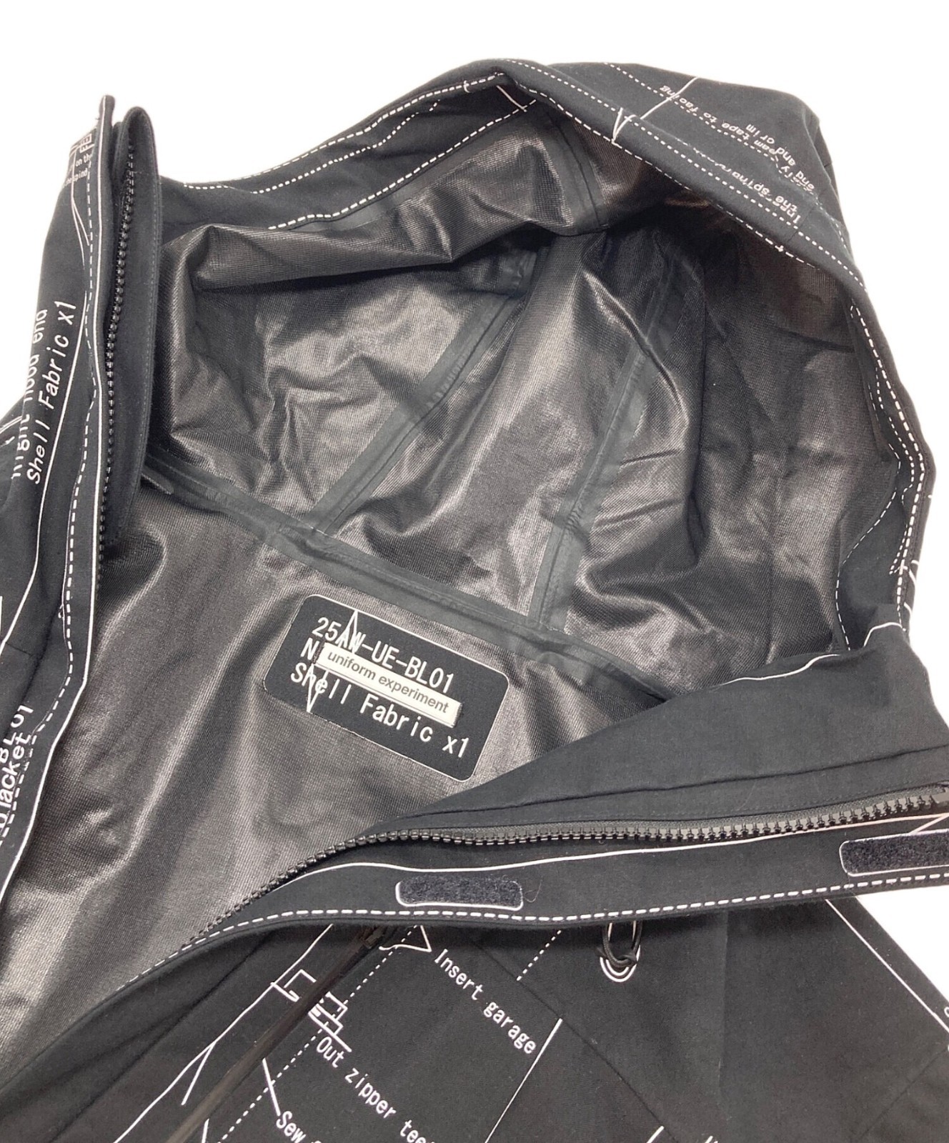 Uniform Experiment Map-Out 3layer Mountain Parka … - image 5