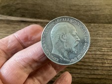 1902 CROWN SILVER 0.925 EDWARD VII COIN (7035)