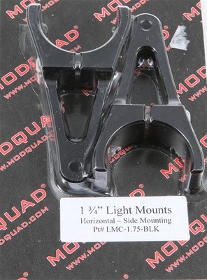 MODQUAD MQ LIGHT MNT 1.75 CLIP MNT BLK PART# LMC-1.75-BLK NEW