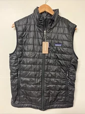 Patagonia Nano Puff Vest Black Men's Size Small  - New With Tags!