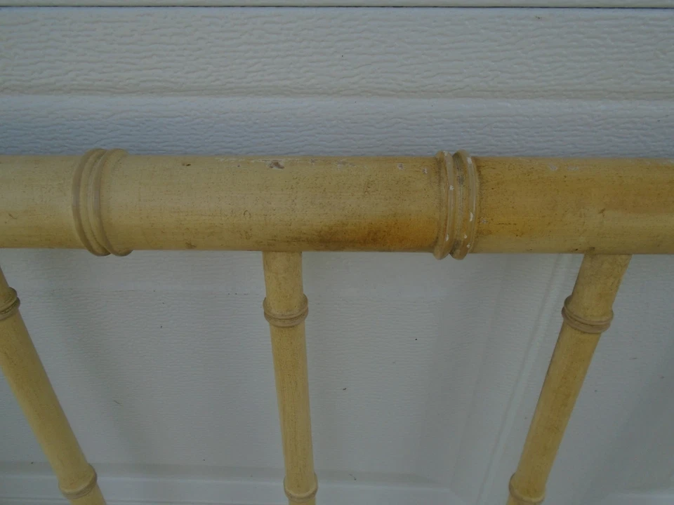 Juego de 2 cabeceros Henry Link póster imitación bambú tamaño doble par Bali Hai Regency Foto 4 de 4