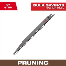 9 in. 5 TPI SAWZALL Pruning Blade Reciprocating Saw Tree Limb 1-Pack