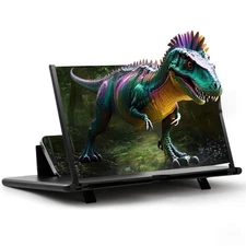 Screen Magnifier for Cell Phone, 18" Magnifying HD 3D 2025 Upgraded Phone Scr...