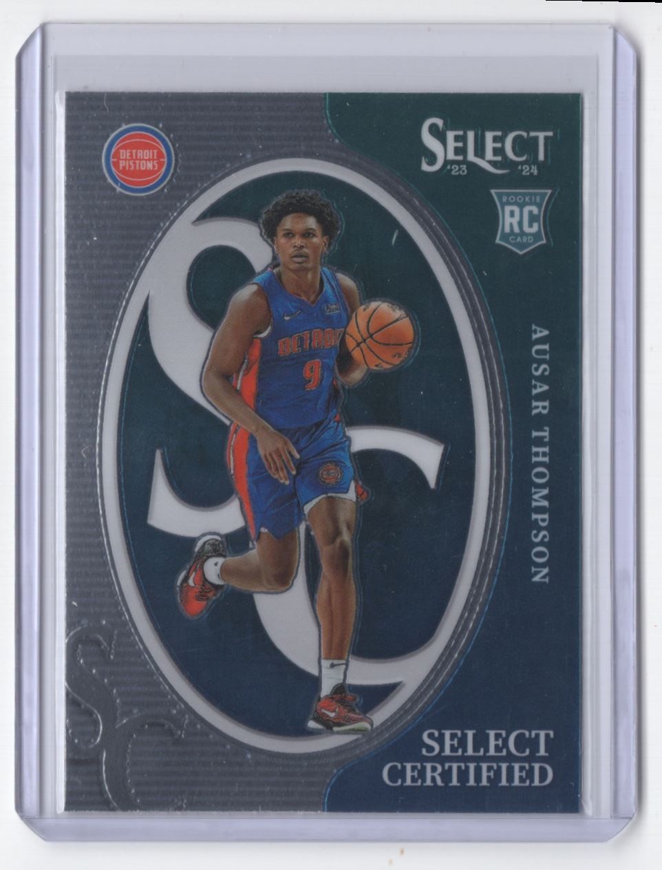 2023-24 Panini Select Certified Ausar Thompson Rookie Detroit Pistons #11