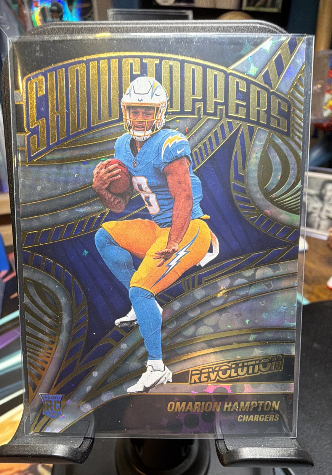 2025 Panini Revolution Showstoppers Omarion Hampton #24 (RC)