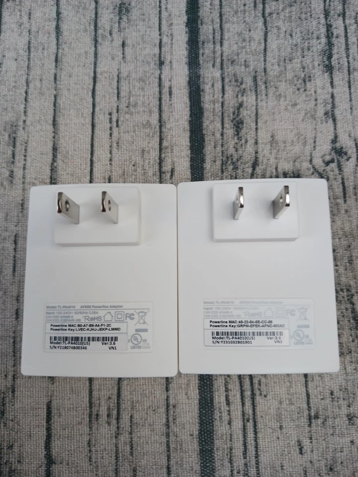 TP-Link AV600 Powerline Adapter / Starter Kit - White (TL-PA4010) 2-Pack - Image 3 of 4