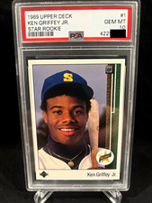 1989 Ken Griffey Jr. Upper Deck Rookie Card #1 PSA 10 Gem Mint 🔥