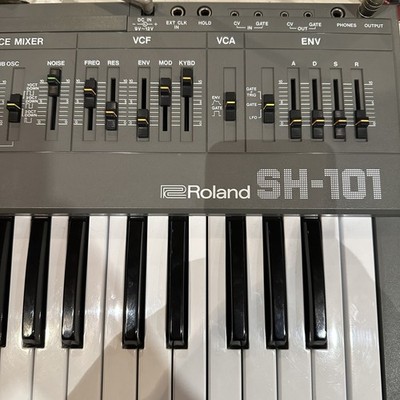 Roland SH-101 Vintage 1980s Analog Synthesizer with Soft Case | eBay