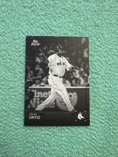2025 Topps Black & White Boston Red Sox David Ortiz