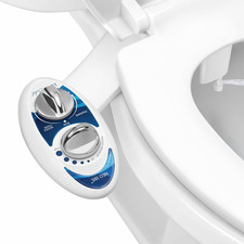 NEO 185 - Dual Nozzle, Self-Cleaning, Non-Electric Bidet Attachment for Toilet S