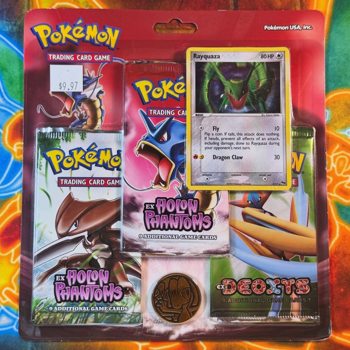 Pokemon EX Holon Phantoms + EX Deoxys 3 Pack Blister SEALED | eBay