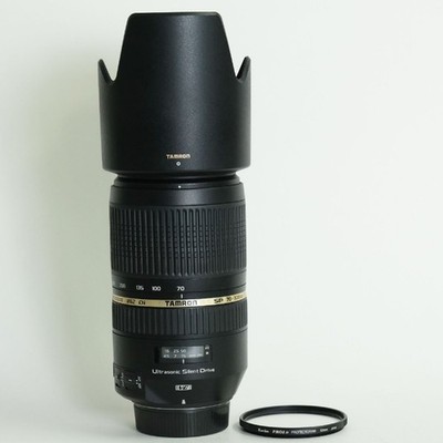 Tamron SP 70-300mm F4-5.6 Di VC USD Lens with Filter Good