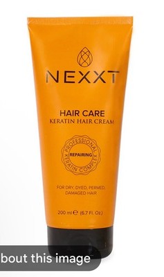 NEXXT Keratin Hair Cream Repairing for Dry, Dyed, Permed, Damaged Hair 200 ml