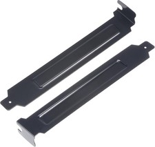 Uxcell PCI Slot Covers with Screws for PC Case Dustproof Black 10Pcs