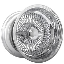 La Wire Wheels Reverse 100-spoke Straight Lace Chrome Rims 15x10 4pcs A1 La Wire Wheels Reverse 100-spoke Straight Lace Chrome Rims 15x10 4pcs A1