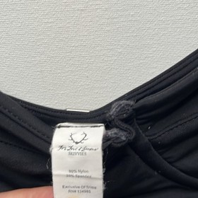 FOR LOVE & LEMONS Skivvies Corset Black Underwire Bodysuit size S