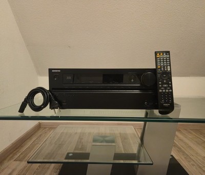 Onkyo TX-NR709 AV Receiver mit Fernbedienung und Netzkabel