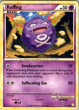 KOFFING 70/123 C HEARTGOLD & SOULSILVER POKEMON HP on eBay