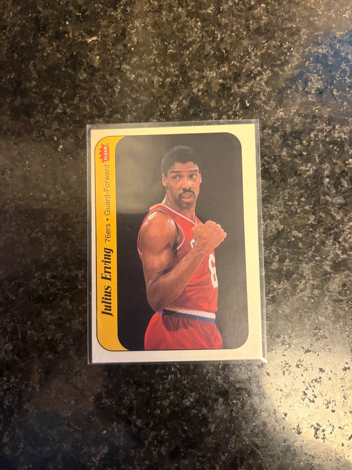 1986-87 Fleer #5 Julius Erving Stickers