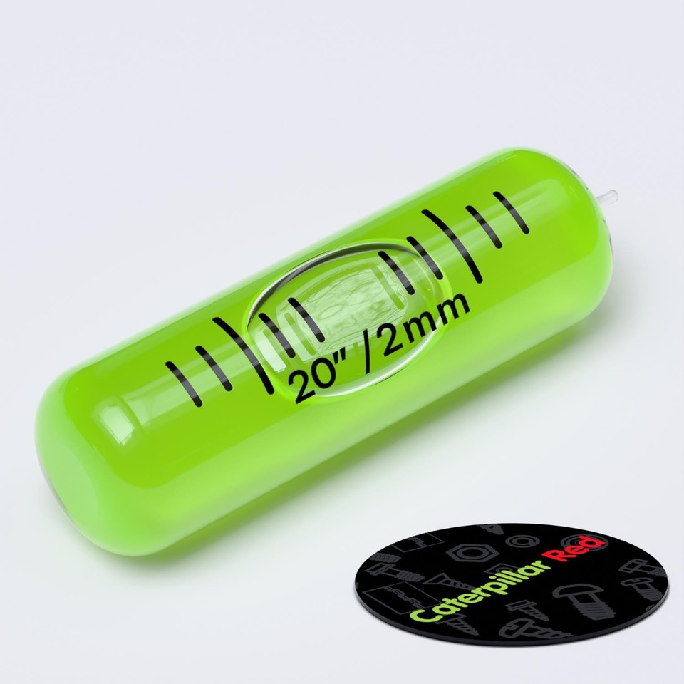 Replacement Level Glass Vial, Spirit Bubble Level, With Nib, 35 mm x 11 ...