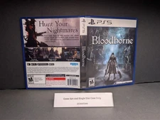 Replacement Case - NO GAME - Bloodborne - PS5 Game Case Upgraded