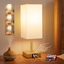 Bedside Lamps, Table Lamp for Living Room Bedroom, Touch Lamps Bedside