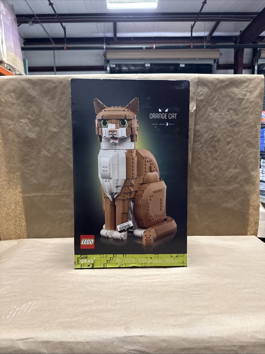 Lego 21376 IDEAS Orange Cat 1755 pcs - New - Damaged Box | eBay