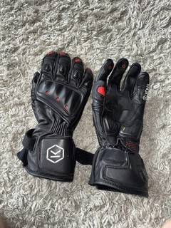 Knox Oulton Leather Motorcycle Gloves Size XL
