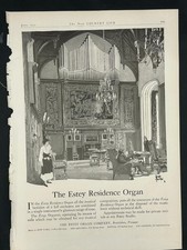 Magazine Ad - 1917 - Estey Organ Co., Brattleboro, VT