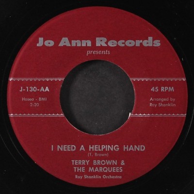 ANDREW FISHER & MARQUEES: i need a helping hand / don't you do me like that 7''