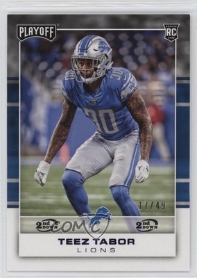 2017 Panini Playoff Rookies 2nd Down 17/49 Teez Tabor #272 Rookie RC 0q3
