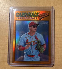 Topps 2022 Heritage Lars Nootbaar St. Louis Cardinals #198 Parallel /25