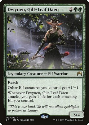 Dwynen, Gilt-Leaf Daen - Normal LP MTG Magic Origins