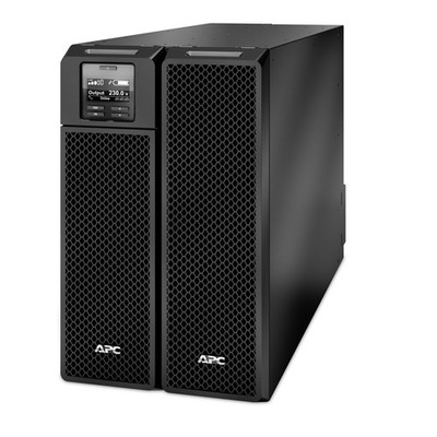 APC Smart-USV On-Line, 10kVA/10kW, Tower, 230V/400V, 6x C13+4x C19 Kaltgerätesteckdosen,