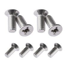 Ohleats 8PCS Stainless Steel Brake Disc Rotor Screws, 0.43 0.55 inches, 8 PCS