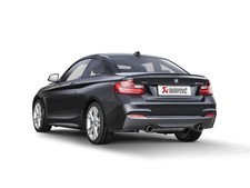 Akrapovic Sportauspuff BMW 2er M240i OPF ab 2018 F22 F23 je 95mm rund aus Carbon