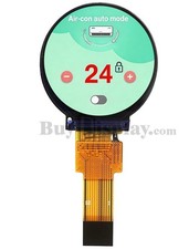0.9 inch 128x128 SPI Round Circle Screen IPS TFT Display Panel ST7735P3