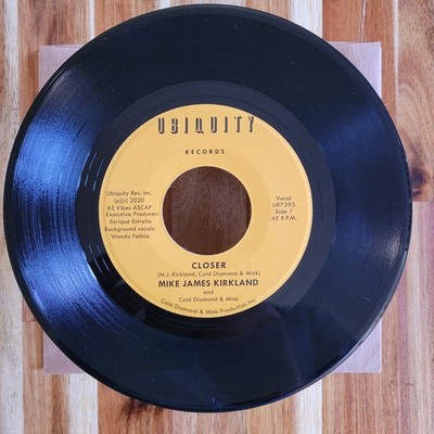 Mike James Kirkland And Cold Diamond & Mink   Closer [New, US, 2020, 7'', Vinyl]