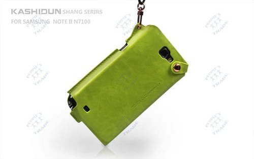 New Luxury Leather Case Pouch Cover For Samsung Galaxy Note 2 II N7100 7 Colors - Picture 6 of 6