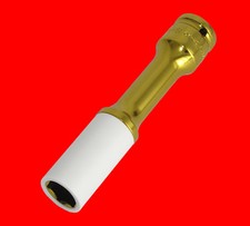 Alufelgen Schoneinsatz Extra Tief " 19mm "  XXL Lange KRAFT Schlagschrauber Nuss