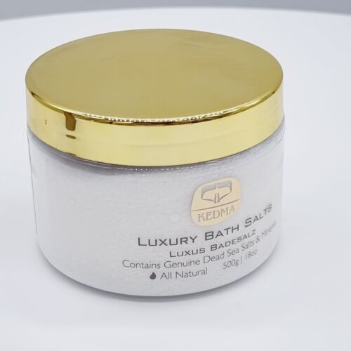 Kedma Luxury Bath Salts Luxus Badesalz Totes Meer 500g Kosmetik Pflegeprodukt - Bild 1 von 3