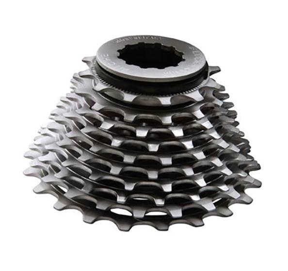 Cassette 10v adapt Shimano 16-25dts avec pignons en acier spécial Miche