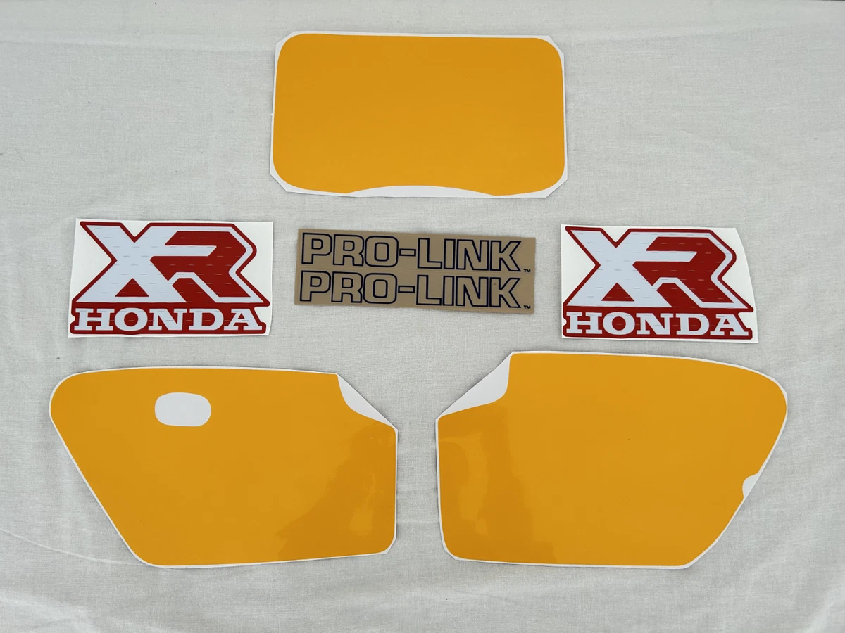 Kit stickers complet pour Honda XR 600 R 86 plaque phare US eBay