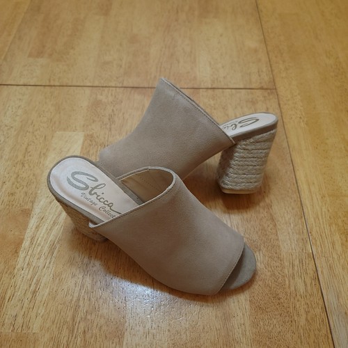 Sbicca Helena Womens Size 7 Peep Toe Chunky Heel Sandals Vintage Collection NEW - Picture 10 of 20